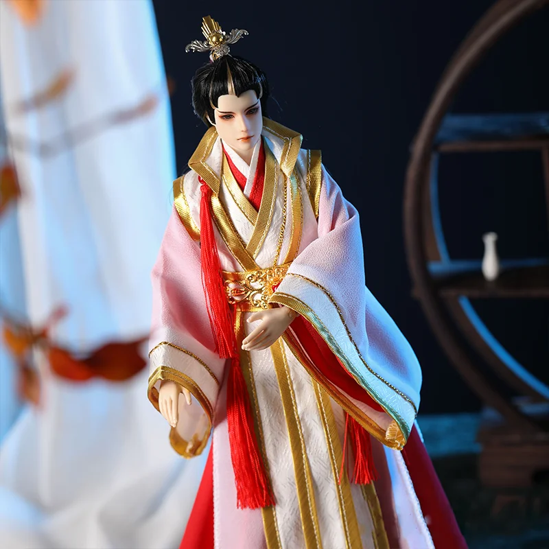 

1/6 Figure Doll OB27 1/4 1/3 BJD Clothes Ancient Costume Hanfu Dress Samurai Outfit For BJD/SD ID75 Strong Uncle 80cm Doll B0244