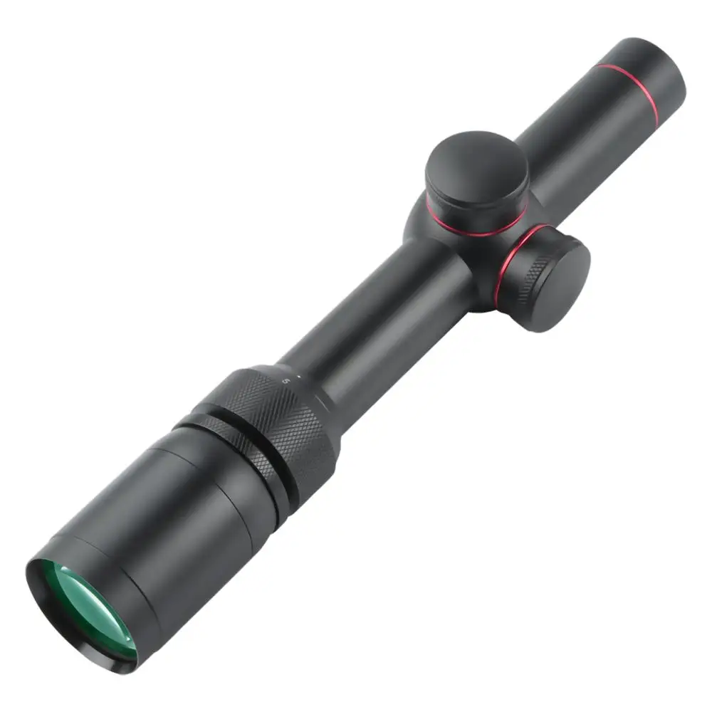 Imagem -04 - Teagle sr 1.55x20 wa hk Duplex Retículo Rifle Scope Airsoft Tático para Caça com Montagens e Cobertura