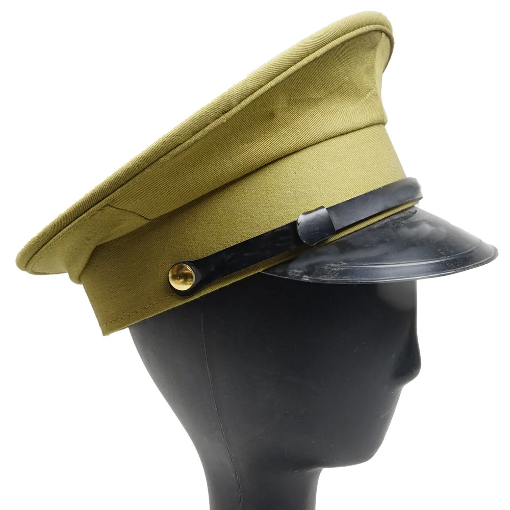 

WWII WW2 Chinese Army Imperial Coaches Soldier Cotton Hat Large Brimmed Cap