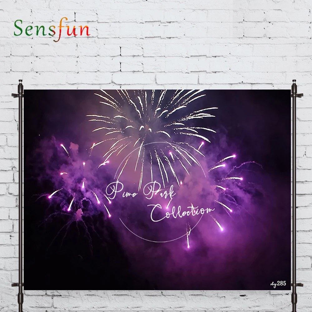 LEVOO Background For Photo Studio Firework Celebrate Colorful Romantic Photocall Photobooth Decor Studio Custom Shoot Prop