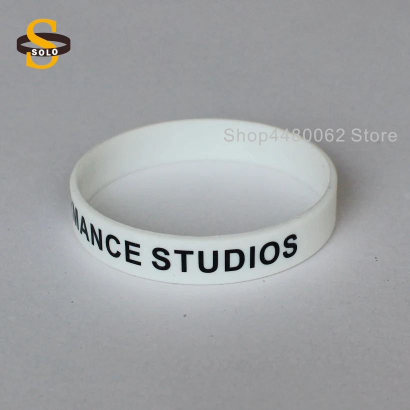 Buy 100 Get 200pcs Customized Silicone Bracelets Custom Wristband Personalized Band with Logo Text For Birthday Party