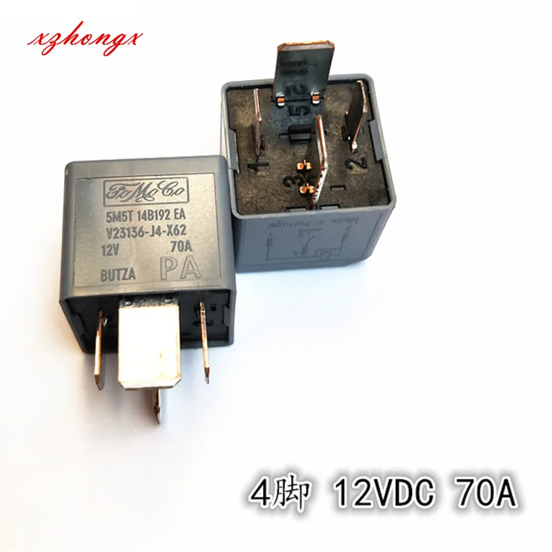 

2PCS Relay 5M5T 14B192EA V23136-J4-X62 V7-1A-12V-70A