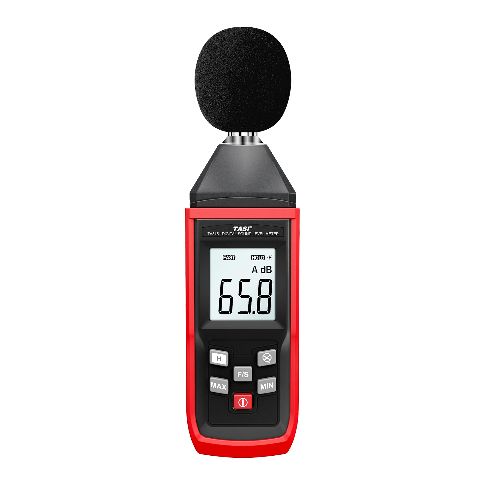 Digital Sound Level Meter SLM Household Noise Tester Noise Tester Sound Detector Decibel Monitor 30-130dB Acoustic Measurement