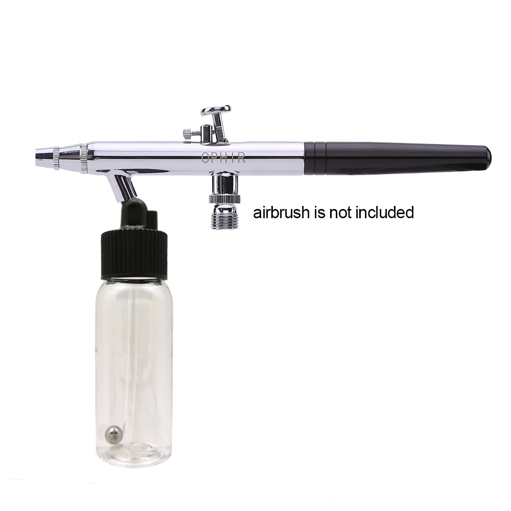 OPHIR 30ML Bottles with Caps for Siphon Double-Action Airbrush 10PCS/Set AC040(30ML)