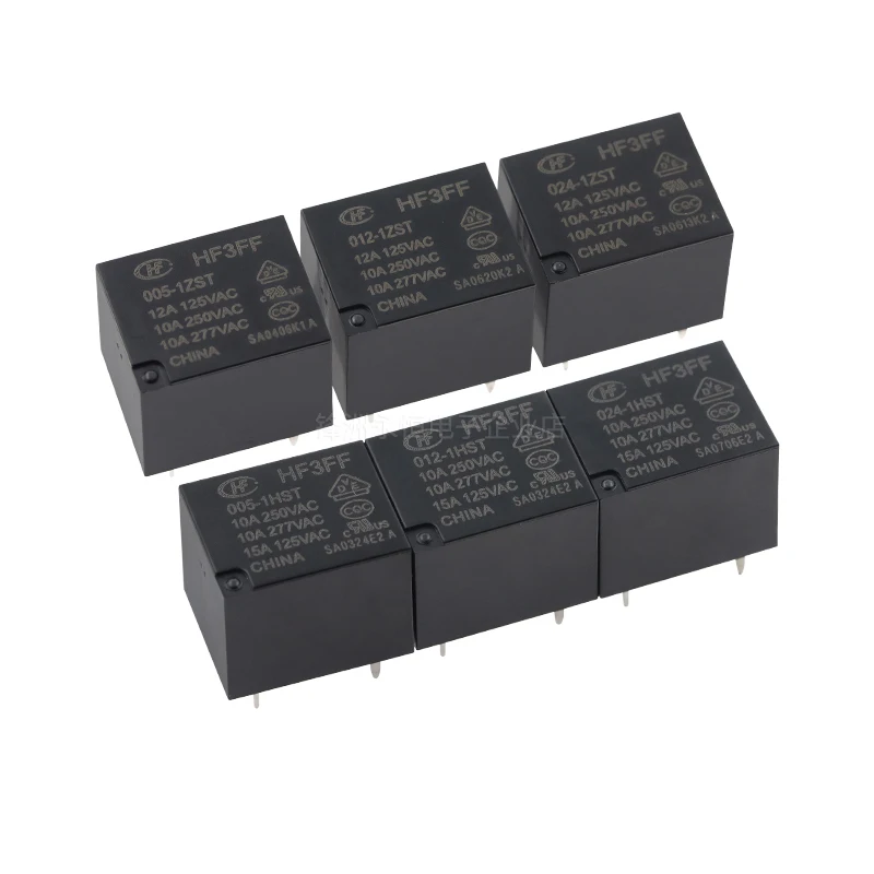 5PCS Power Relay DMH SJ-S-105DMH/SJ-S-112DMH/SJ-S-124DMH 5V/12V/24V 10A 250V 4pin