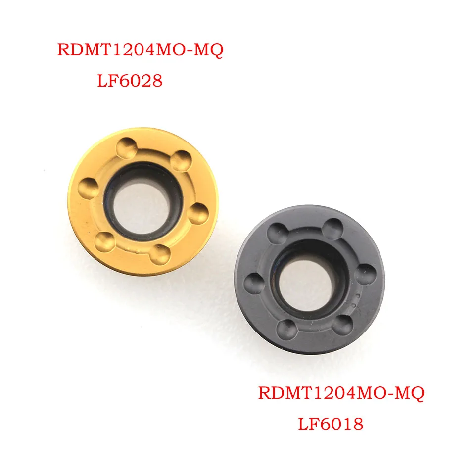 DESKAR R6 RDMT1204MO MQ LF6018 LF6028 Tiện Bằng Máy CNC Cắt Dụng Cụ Cắt Carbide Dạng Cối Xay Dụng Cụ Xoay Thép Không Gỉ Và Thép Không Gỉ
