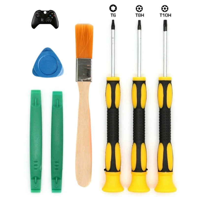 1 Set DIY Hand Tools T6 T8 T10 Screwdriver Repair Install for X Box One 360 PS3 PS4  and Laptop Watch, Wholesale Most Affordable