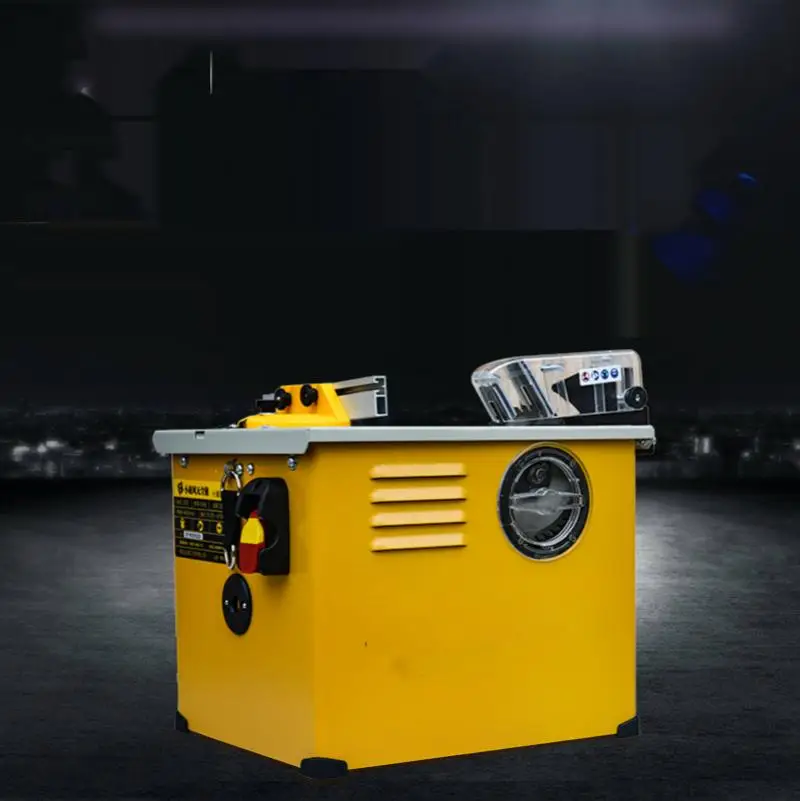 ใหม่สะอาดเห็นตารางขนาดเล็กมัลติฟังก์ชั่ไม้เลื่อยตัดไม้ตาราง Saw 2300W 220V/50Hz 4900r/Min