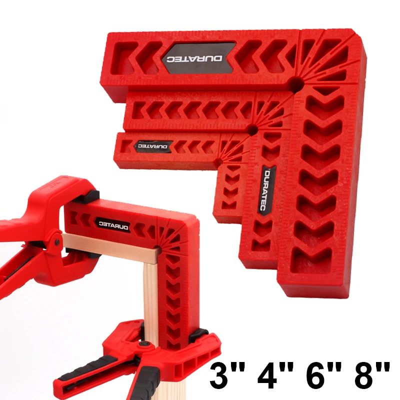 1PC-4PCS Plastic Right Angle Ruler Holder 90°Auxiliary Positioner Tool Overline L-Shaped Fixed Angle Gripper Woodworking Tool