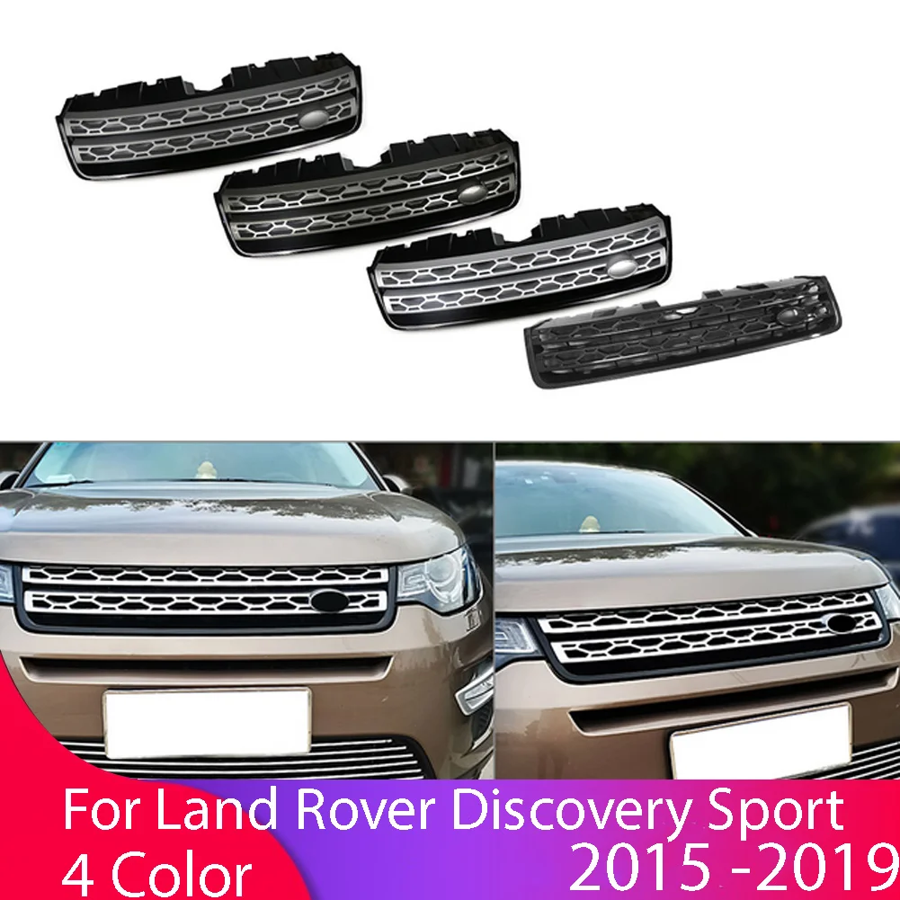 

For Land Rover Discovery Sport L550 2015 2016 2017 2018 2019 Car Front Bumper Grille Centre Panel Exterior Styling Upper Grill