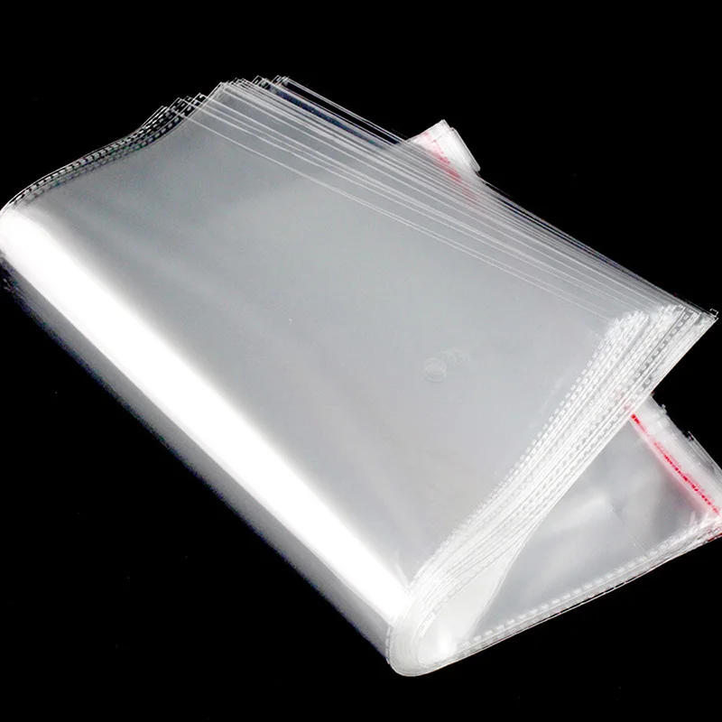 Transparent Plastic Self adhesive Cellophane bags Clear Thick Self Sealing Small Gift jewelry Packing Resealable poly OPP Bag