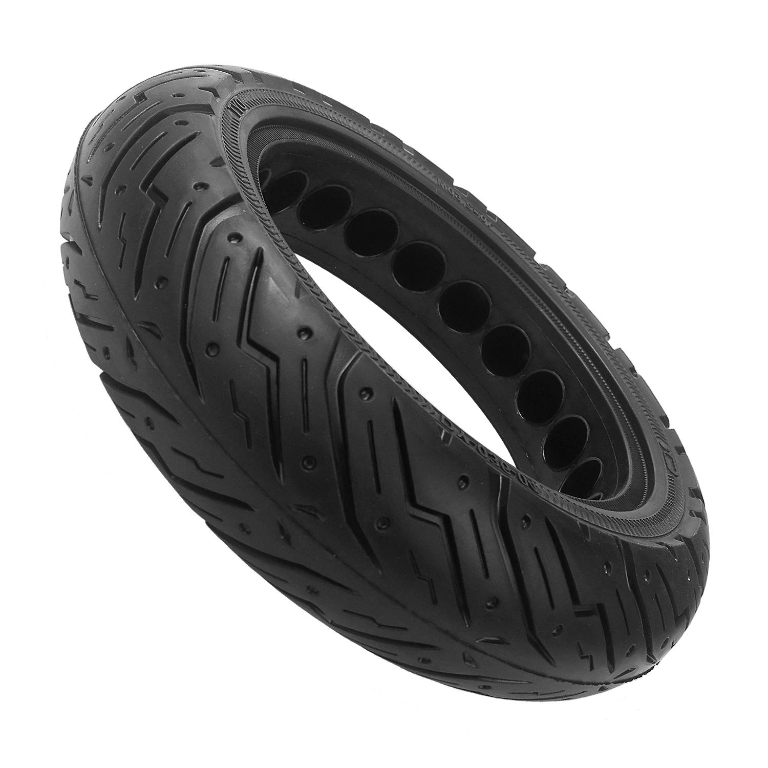 10*2.5 Explosion Proof Non Pneumatic Solid Tire Suitable for 60/70-6.5 Ninebot G30 Max Scooter Shock Absorbing Durable Tyre Part