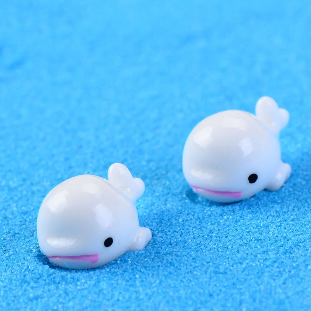 30 Pcs Whale Figurine Miniatures Resin Mini Whale Home Decor Whale Accessories Home Landscape Decoration