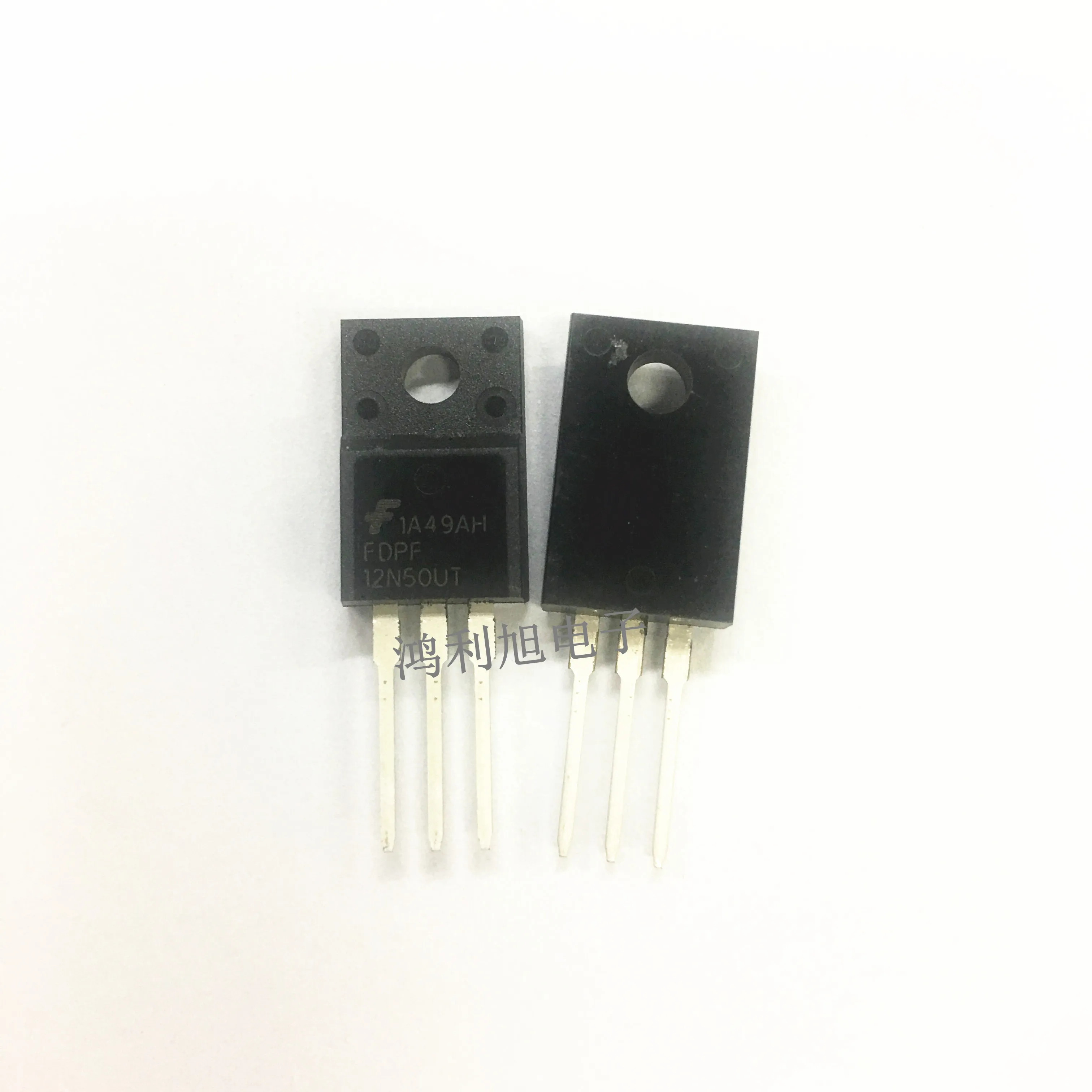 Fug F12N50UT SancMOSFET N-CH 500V 10A 3 broches (3 + onglet) Tube TO-220FP 10 pièces/lot