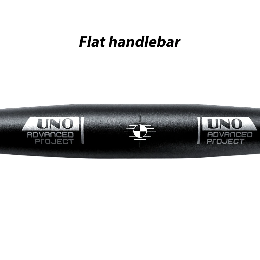 UNO MTB Handlebar Bicycle Handlebar Swallow-shaped Bike Handlebars 31.8*640/680/720/740/760/800mm Flat or Rise Handle bar Parts