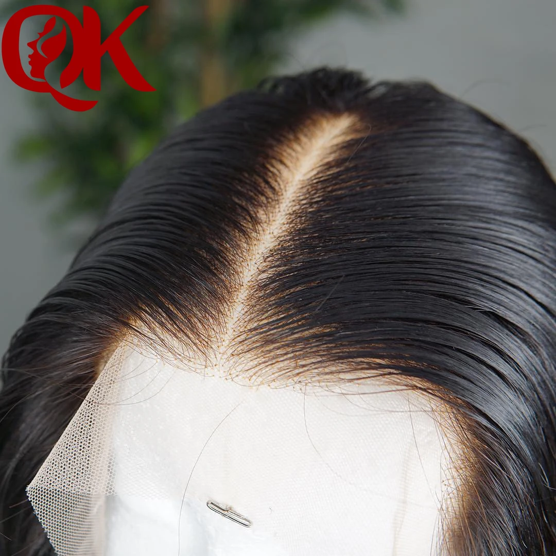 

QueenKing Hair 13x4 Ear to Ear Super Fine Transparent Lace Brazilian Straight Hair Lace Frontals Swiss Lace Remy Hair