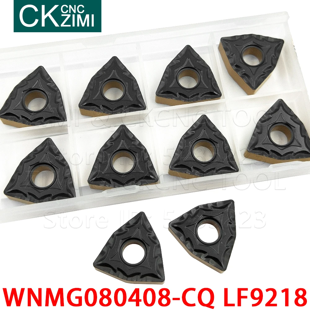 WNMG080408-CQ LF9218 WNMG 080408 CQ LF9218 carbide inserts External Turning Tools WNMG CNC metal lathe tools finishing for steel