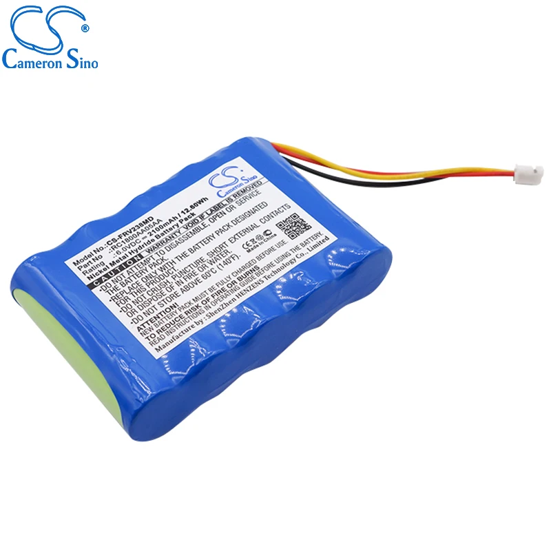 CameronSino Battery for Fresenius Kabi Agilia injectomat fits 110238 RC1800AA05AA Medical Replacement battery 2100mAh/12.60Wh