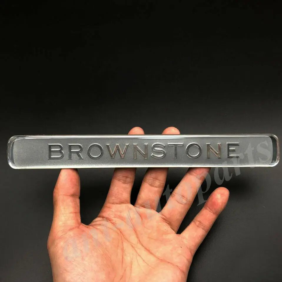 

Brownstone Car Trunk Tailgate Emblem Badge Decals Sticker Fit Cruiser 200