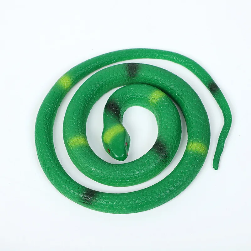 Gift Tricky Funny Spoof Toys Simulation Soft Scary Fake Snake Horror Toy For Party 75cm