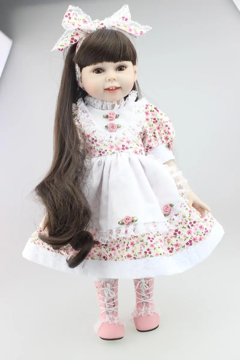 bebes doll with Change new 18-inch dolls, girls toys, princess baby, creative gift, photography