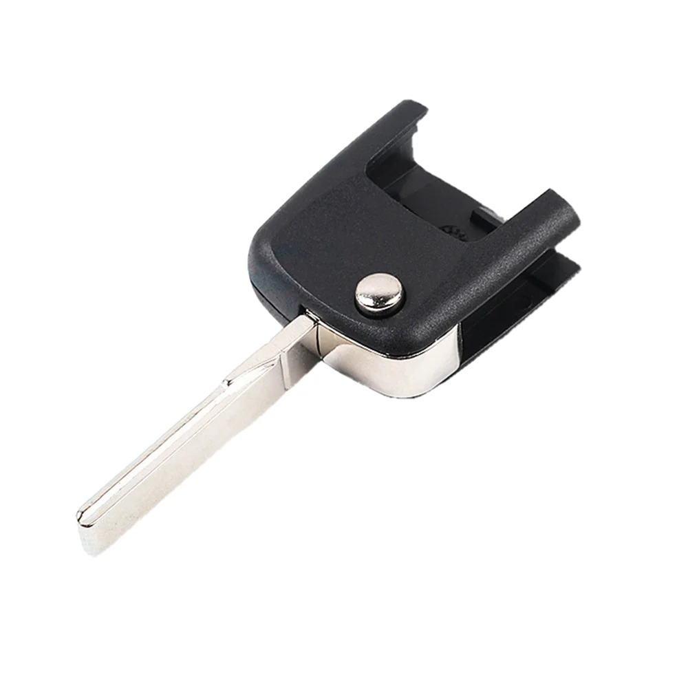 Square Flip Remote Key Head Blank Chip Shell for VOLKSWAGEN VW Jetta Touareg Passat Bora HU66 Blade