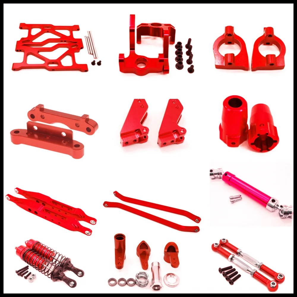 Aluminum Alloy Upgrade Parts For VRX Racing 1/10 RH817 RH818 Cobra,fit vrx 10969 10970 10909 10910 10917 10914 10915 10902 1102
