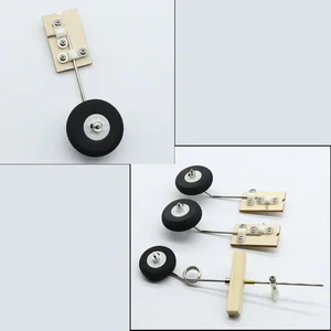 Fixed wing RC Aircraft Model, remote control, KT Rubber Wheel with Metal Landing Gear 10 Main Sales Aeromodelo Pousing Train - №7