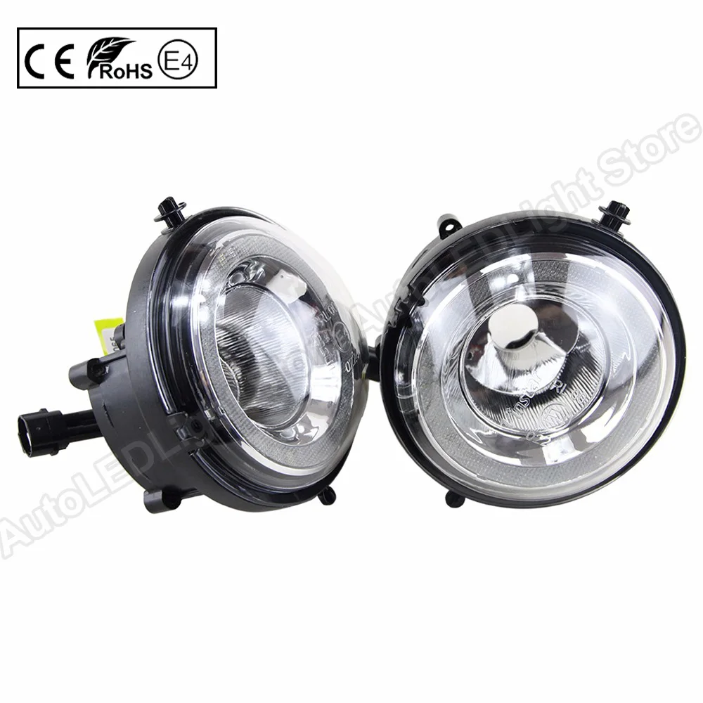 2Pcs LED DRL Halo Ring Daytime Running Light Fog Bumper Driving Lamp High Power For Mini Cooper R55 R56 R57 R58 R59 R60 R61