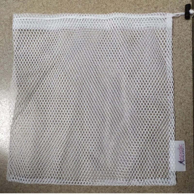 100pcs CBRL Small White Mesh Jewelry Gift Drawstring Bag Pouch Size 12*20cm Free Shipping