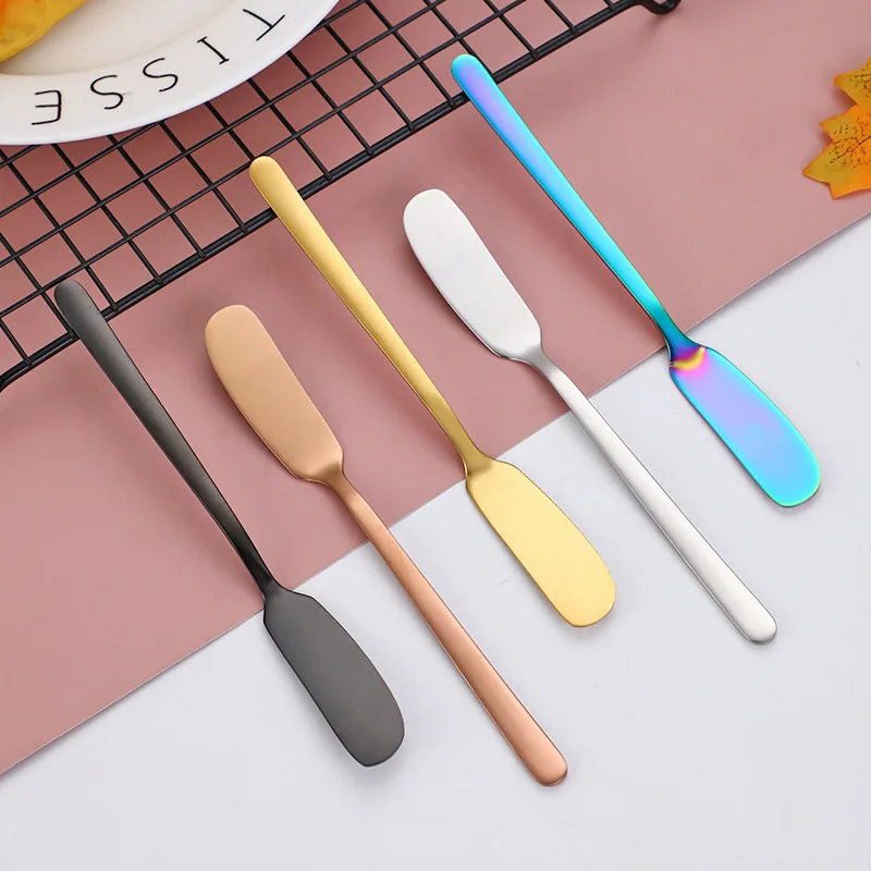 304 stainless steel Cheese knife Butter knife butter spreader jam cream Kitchen tools Cheese knife Dessert cutter kitchen