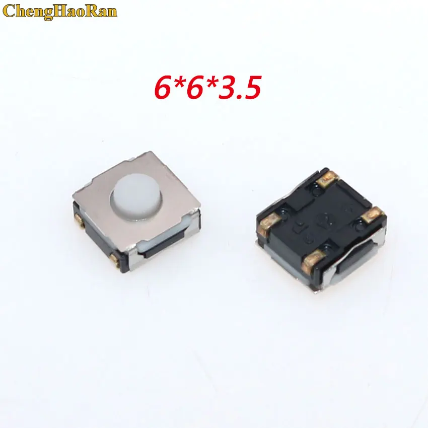 ChengHaoRan 1pcs 6*6*3.5 Micro SwitchTactile Push Button Switch Car Remote key button Micro switch