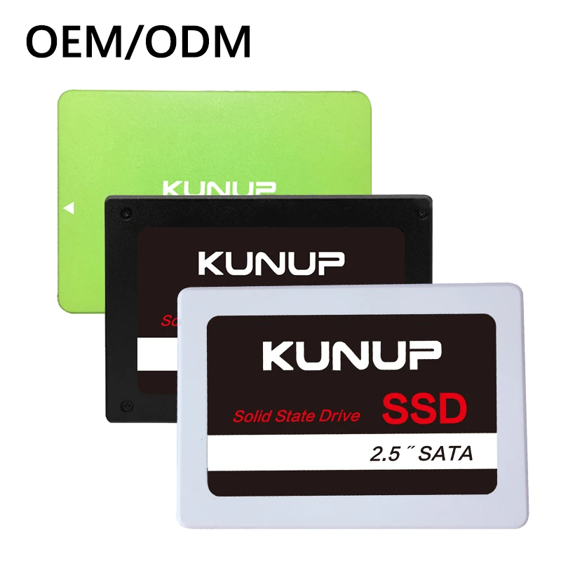 OEM ODM 16GB 32GB 64GB 240GB 120GB 480GB 1 테라바이트 2.5 하드 드라이브 디스크 솔리드 스테이트 디스크 2.5 "SSD 256GB KUNUP