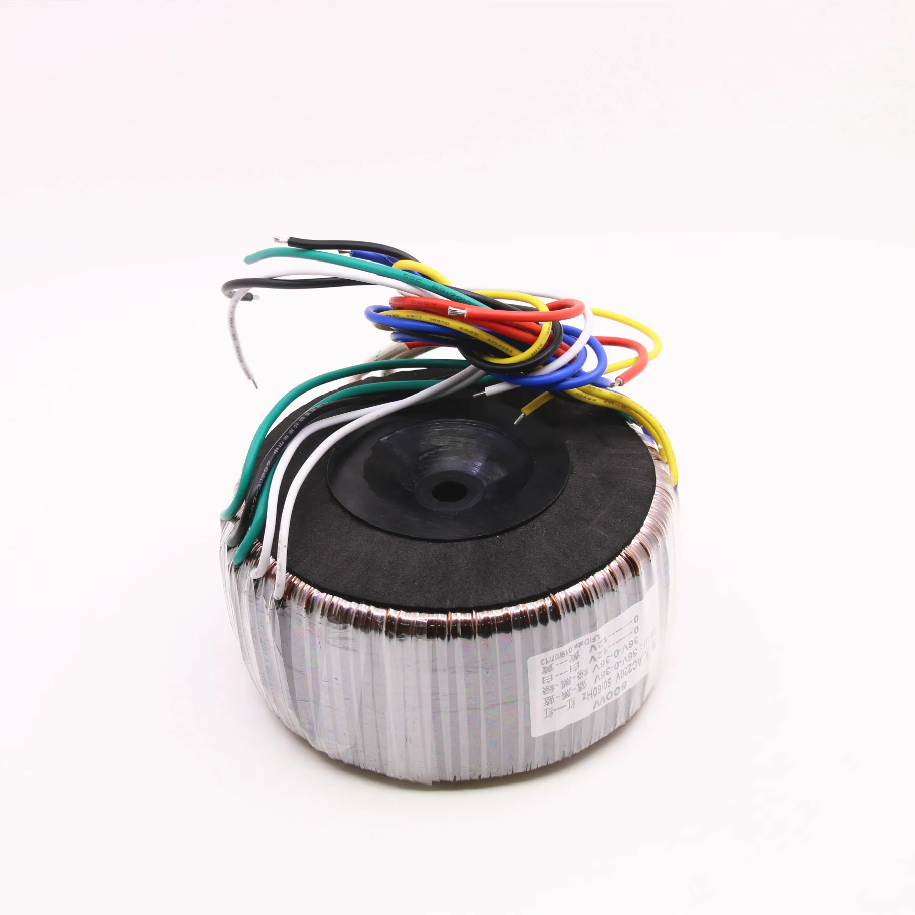 500W pure copper toroidal transformer Output: 36V-0-36V 36V-0-36V 12V-0 12V-0 Amplifier audio power supply transformer