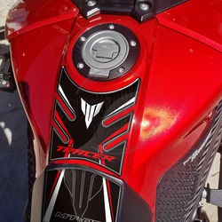 Funda protectora para depósito de motocicleta, Protector para Yamaha MT-09 MT09 Tracer 2014-2018-resina 3D