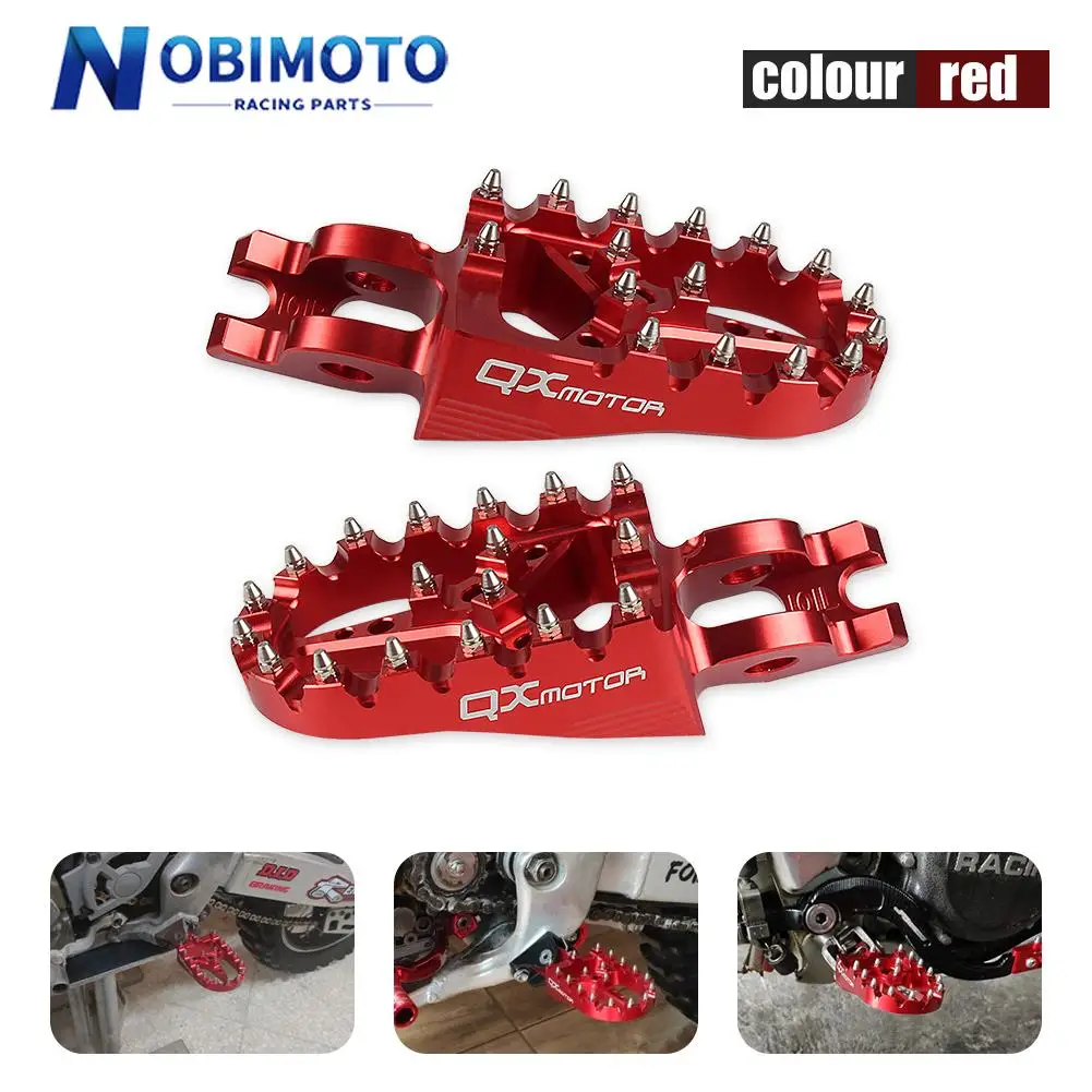 Подножки для мотокросса с ЧПУ, педали, подножки для Honda CR 125R 250R CRF 150R 250X 450R 450X 450RX 450L 1000L 250L 250M 2002-2021
