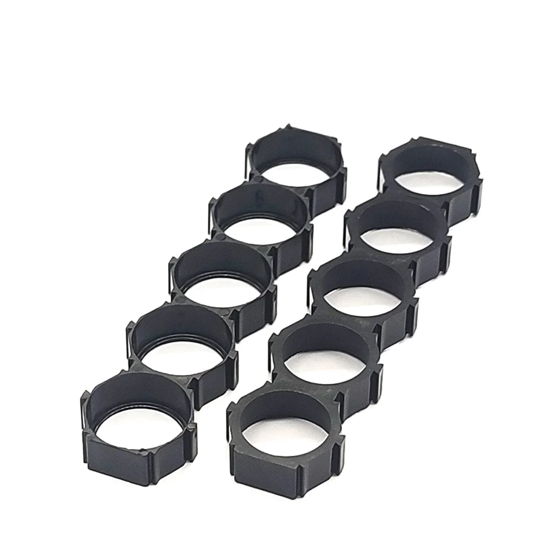 10Pcs 18650 Lithium Battery Holder Bracket Misalignment Spacer Assembly Group Moudle DIY Battery Box Pack Splicing Bracket