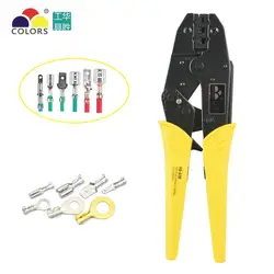 HS-03BC Crimping pliers for plug /tube/insulation/no insulation/crimping cap/coaxial cable terminals  230mm clamp tools 0.5-6mm