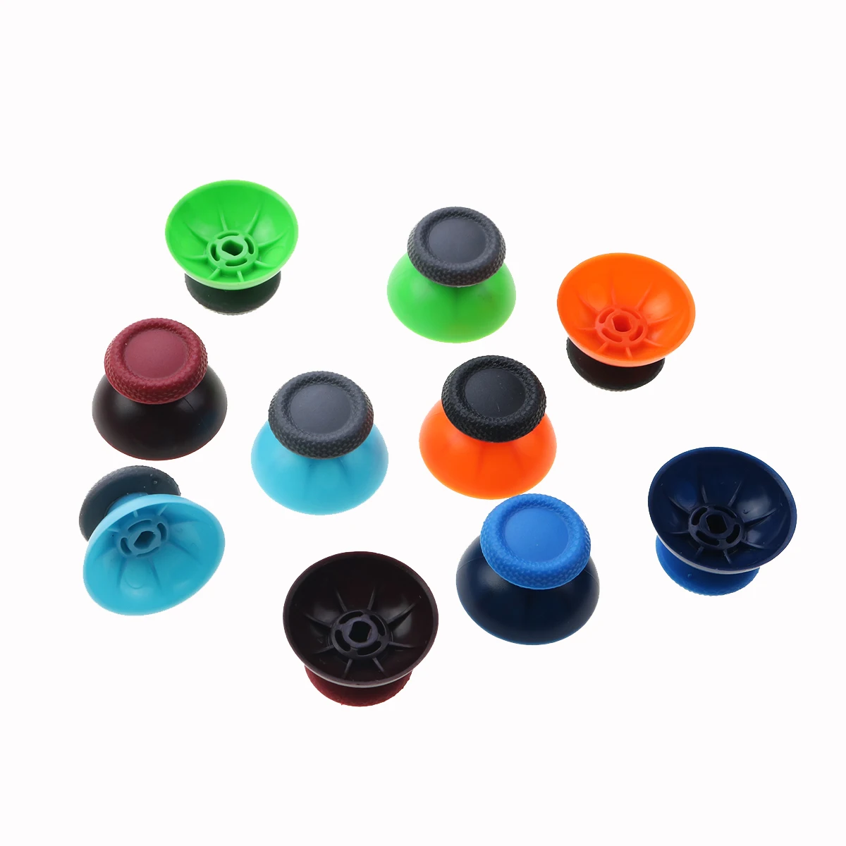 YuXi 1Pc 3D Analog Joystick สำหรับ Sony PS5 Controller แบบอะนาล็อก Thumbsticks Caps เกมเห็ดหัว Rocker เปลี่ยน