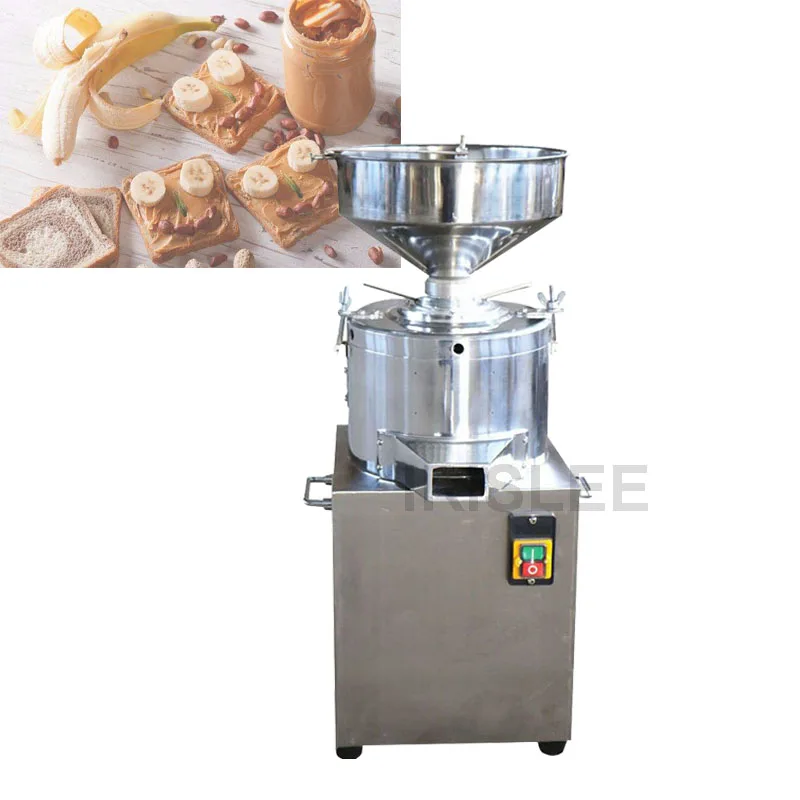 Commercial Peanut Butter Machine Seasam Butter Maker Sauce Paste Grinder Machine Peanut Sesame Sauce Grinding Machine Miller