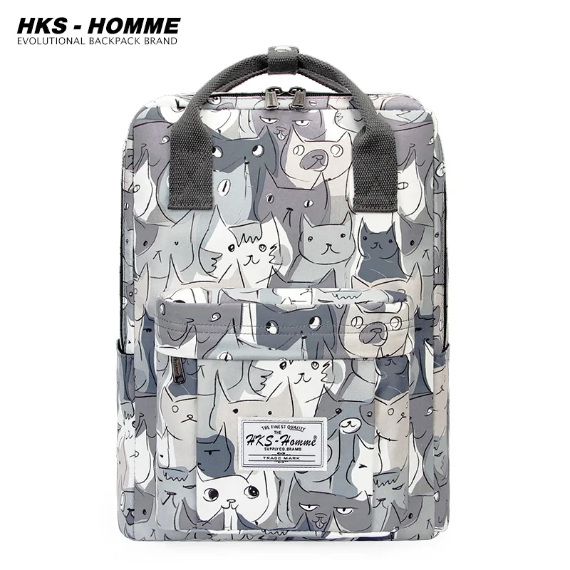 New Female Fashion Lady High Capacity Waterproof College Backpack Trendy Women Laptop School Bags Cute Girl Travel Book Bag Cool