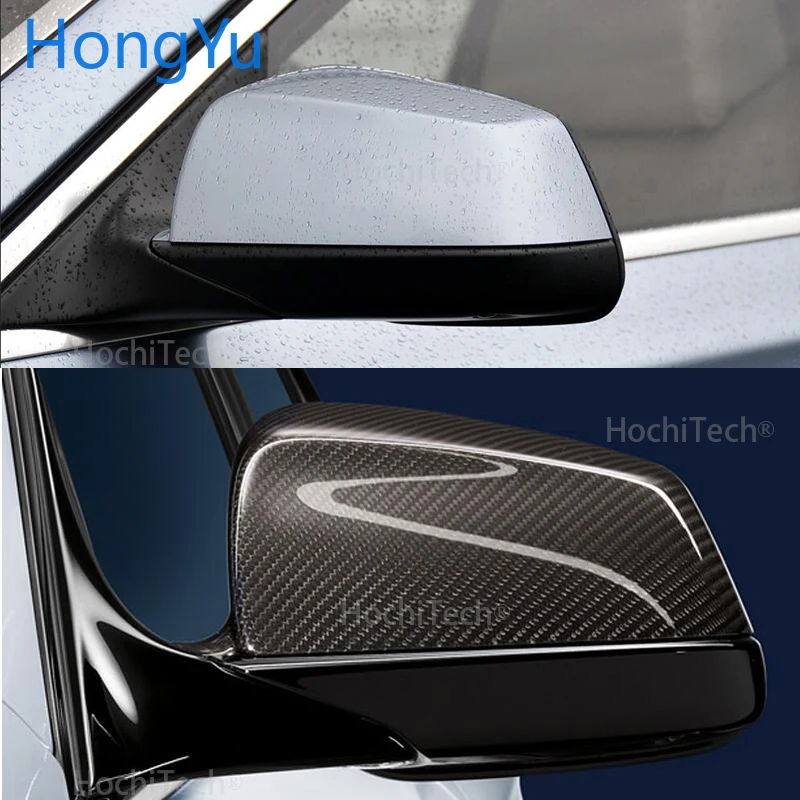 For BMW 5 Series E60 LCI 2008 2009 2010 100% Real Carbon Fiber Rear View Mirror Cover Side Mirror Caps car styling