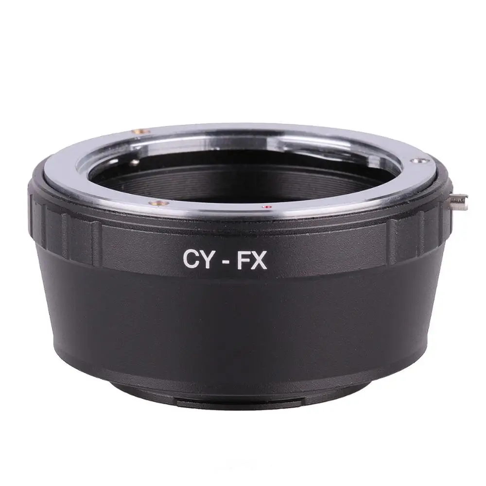 CY-FX Metal Lens Mount Adapter Ring for Contax for Yachica CY/YC Lens to for Fuji FX Camera Lens Mount Adapter Ring