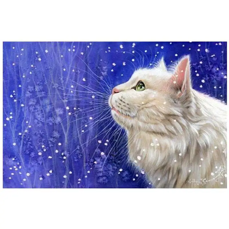 

First snow patterns Counted Cross Stitch 11CT 14CT 18CT 28CT DIY wholesale Chinese Cross Stitch Kits Embroidery Needlework Sets