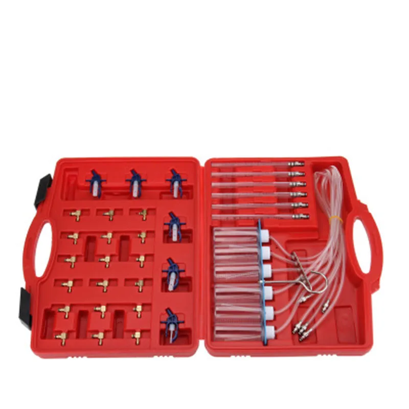 Diesel Injector Detection Tool Diesel Injector Flow Meter Test Kit Common Rail Adaptor Fuel Tester Set