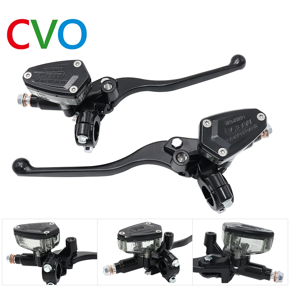 CVO motorcycle master cylinder lever hydraulic brake pump clutch suitable for Yamaha Kawasaki Honda handlebar oil storage tank