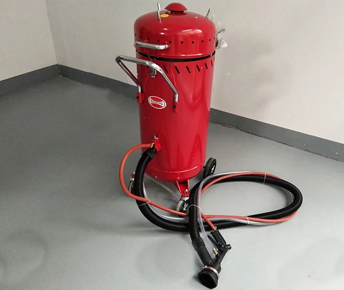 Imagem -06 - Areia Explosão Gun Kit Sandblaster Bico Ponta 28 Galões Reciclar Jateamento Tanque