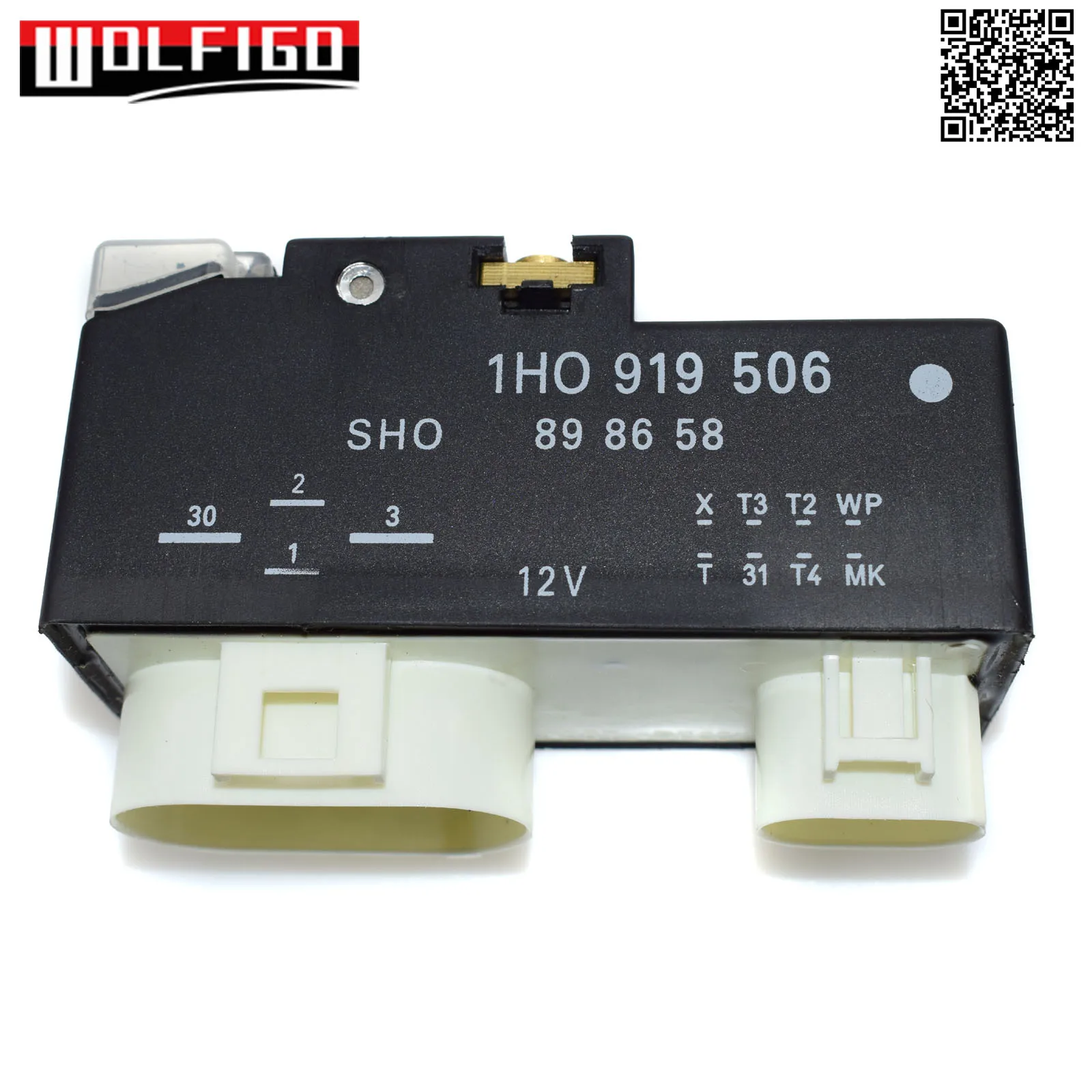 FOR VW PASSAT GOLF JETTA CORRADO FAN CONTROL UNIT RELAY MODULE 1H0 919 506, 1H0919506,1HO919506A,898659,1H0 919 506 A