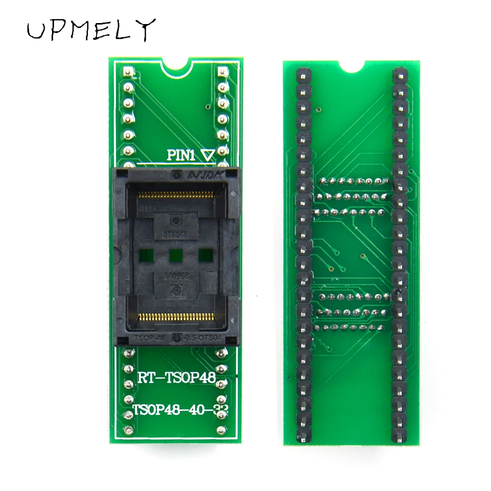 TSOP48 to DIP48 Adapter TSOP48 Socket for RT809F RT809H & for XELTEK USB Mini Calculator Programmer Special Competitive Price