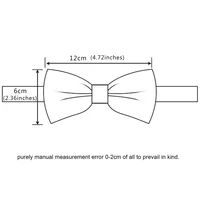 JEMYGINS Mens children's bow tie Solid Color High Quality Butterfly Knot Red Black Bowtie for Wedding Party Business Gifts Ties 6